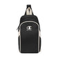 Champion Oracle Convertible Sling Bag with Adjustable Strap for Travel, Commute, Daily Use, Black, One Size