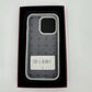 NIB Tumi 19 Degree ALUMINUM Apple iPhone 15 Pro Case - SILVER MSRP $175