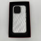 NIB Tumi 19 Degree ALUMINUM Apple iPhone 15 Pro Case - SILVER MSRP $175