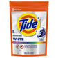 Tide Power PODS White Laundry Detergent Pacs, 18 Count, Brilliant Whitening + Color Protect
