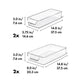 OXO Good Grips 4-Piece Fridge Storage Bin Starter Set
