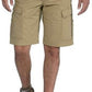 Carhartt Mens Force Relaxed Fit Ripstop Work Cargo Shorts, Dark Khaki, 30 Regular US