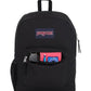 JanSport Cross Town Backpack 17" x 12.5" x 6" - Simple Bag for Everyone with 1 Main Compartment, Front Utility Pocket - Premium Class Accessories - Black