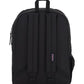 JanSport Cross Town Backpack 17" x 12.5" x 6" - Simple Bag for Everyone with 1 Main Compartment, Front Utility Pocket - Premium Class Accessories - Black