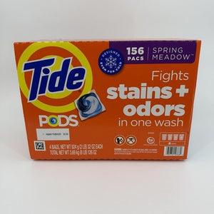 Tide PODS Laundry Detergent Packs, Spring Meadow, 156 ct.  Free Shipping