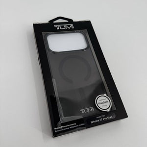 Tumi iPhone 17 Pro Max Case Black MagSafe Slim Sleek Design TUOHMP17XHSLISK NEW