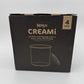 NINJA CREAMI 4 PACK (4) PINTS WITH STORAGE LIDS IN AQUA,LIME,PINK & GRAY