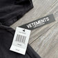 NWT Vetements Limited Edition Men's BLACK T-Shirt Size M By Drill Clothing