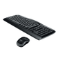 Logitech MK320 Wireless Desktop Keyboard and Mouse Combo — Entertainment Keyboard and Mouse, 2.4GHz Encrypted Wireless Connection, Long Battery Life