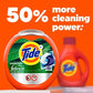 Tide Power Pods with Febreze Laundry Detergent Pacs, 45 Count, Botanical Rain Scent, All-Day Freshness