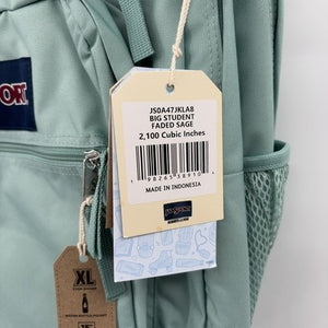 JanSport Laptop Backpack - Computer Bag with 2 Compartments, Ergonomic Shoulder Straps, 15” Laptop Sleeve, Haul Handle - Faded Sage