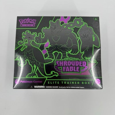 Pokemon Center EXCLUSIVE 2024 Shrouded Fable ETB New Sealed Rare Sealed Box