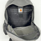 Carhartt 27L Single-Compartment Backpack, Durable Pack with Laptop Sleeve and Duravax Abrasion Resistant Base, Gray
