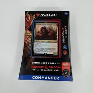 Magic Legends Battle for Baldur's Gate - Draconic Dissent Commander Deck MTG New