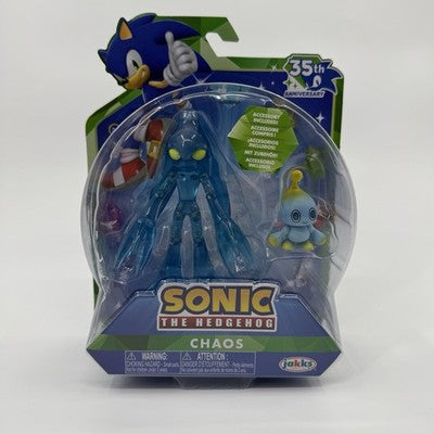Sonic The Hedgehog CHAOS with CHAO 4" Figure 35th Anniversary 2026 Jakks