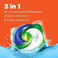 Tide PODS laundry detergent pacs, 3-in-1 Stain Remover, Odor Fighter, Color Protector, 57 Count, HE compatible, Clean Breeze Scent