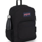 JanSport Cross Town Backpack 17" x 12.5" x 6" - Simple Bag for Everyone with 1 Main Compartment, Front Utility Pocket - Premium Class Accessories - Black
