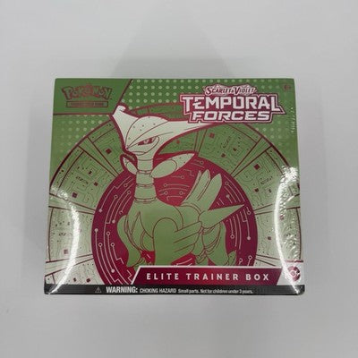 Pokemon TCG - Temporal Forces Iron Leaves Elite Trainer Box (ETB) Factory Sealed