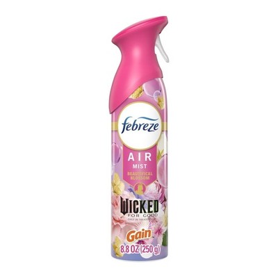 Febreze Air Freshener, "Wicked: For Good" Limited Edition, Odor-Fighting Room Spray, Beautifical Blossoms, 8.8oz, 1 Count