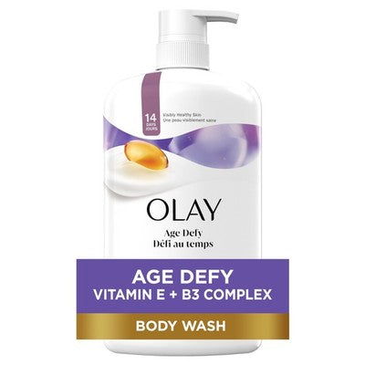 Olay Age Defying with Vitamin E Body Wash, 30 Ounce