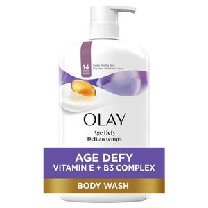 Olay Age Defying with Vitamin E Body Wash, 30 Ounce