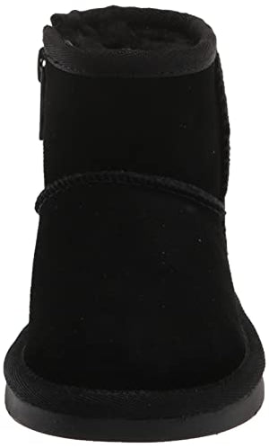 Koolaburra by UGG unisex child Koola Mini Fashion Boot, Black, 3 Little Kid US