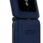 AT&T Cingular U1030AA 6723D Flex 2 Prepaid 4G LTE Flip Phone, 2MP Camera, Android, Classic Navy, Carier Locked to