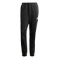 Adidas Mens Essentials Feel Cozy Fleece Sportswear Pants, Black/White, Small