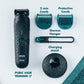 Gillette i7 Intimate Mens Premium Pubic Hair Trimmer, with Intimate Razor, Body Hair Trimmer for Men Grooming Kit