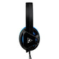 Turtle Beach Recon Chat PlayStation Headset – PS5, PS4, Xbox Series X, Xbox Series S, Xbox One, Mobile & PC with 3.5mm – Glasses Friendly, High-Sensitivity Mic, Black/Blue