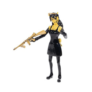 Bendy and the Ink Machine Twisted Alice with Tommy Gun 5" Action Figure from Wave 2
