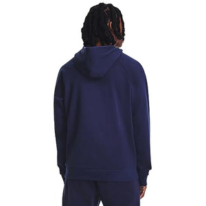 Under Armour Men's Rival Fleece Hoodie, (410) Midnight Navy / / White, XX-Large