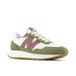 New Balance Women's 237 V1 Sneaker, Dark Olivine/Sea Salt/Licorice, 10