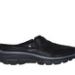 Skechers Women's Easy Going-Latte 2 Mule, Black, 7
