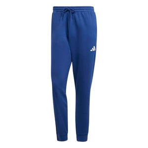 Adidas Mens Essentials Feel Cozy Fleece Sportswear Pants, Dark Blue/White, XX-Large