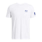 Under Armour Men's Freedom Graphic Short Sleeve T-Shirt, (100) White / / Team Royal, XX-Large