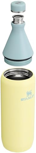 Stanley All Day Slim Bottle 34 oz | Twist On Lid with Leakproof Seal | Slim Design for Travel & Gym | Insulated Stainless Steel | BPA-Free | Pomelo