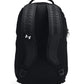 Under Armour Unisex Hustle 6.0 Backpack, Black/Black/White, One Size