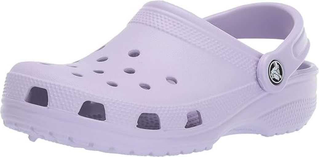 Crocs Unisex-Adult Classic Clogs, Lavender, 11 Men/13 Women
