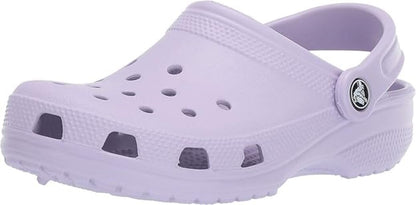 Crocs Unisex-Adult Classic Clogs, Lavender, 11 Men/13 Women