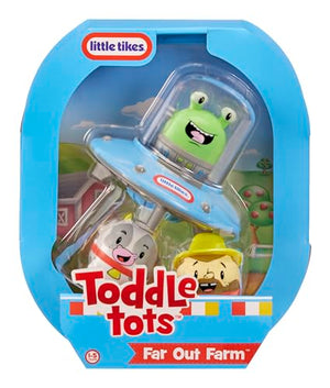 Little Tikes Toddle Tots Far Out Farm, Toddler Playset, Spaceship & 3 Character Figures for Pretend Play, Gift and Toy for Toddlers and Kids Girls Boys Ages 1-5 Years