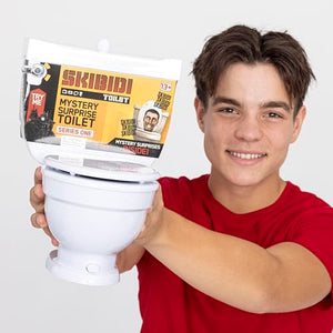 Skibidi Toilet Mystery Toilet Mystery Toilet with Surprise Toys to Discover Inside, Officially Licensed Skibidi Toilet Merch