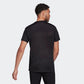 adidas Men's Standard Own The Run , Black/Reflective Silver, Small