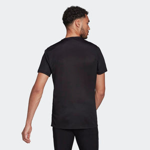 adidas Men's Standard Own The Run , Black/Reflective Silver, Small