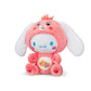Cinnamoroll Dressed As Love-a-Lot Bear 8" Fun-Size Plush, Pink - Soft, Huggable Bestie! – Good for Girls and Boys, Employees, Collectors, Ages 4+