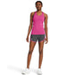 Under Armour Womens Fly by Shorts, (026) Castlerock/Astro Pink/Reflective, X-Small