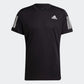 adidas Men's Standard Own The Run , Black/Reflective Silver, Small