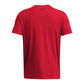 Under Armour Men's Global Foundation Short Sleeve T Shirt, (600) Red / / Black, Small