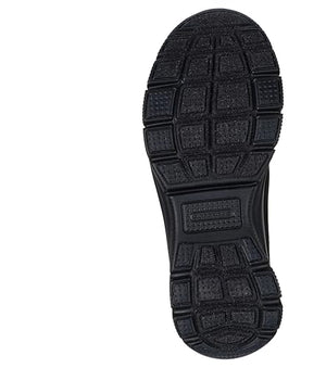 Skechers Women's Easy Going-Latte 2 Mule, Black, 9.5