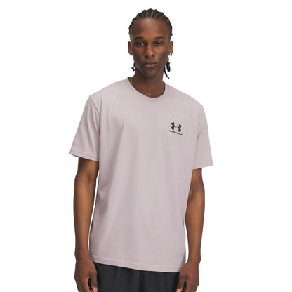 Under Armour Men's Sportstyle Left Chest Short-Sleeve T-Shirt, (009) Gray Dawn / / Black, XX-Large